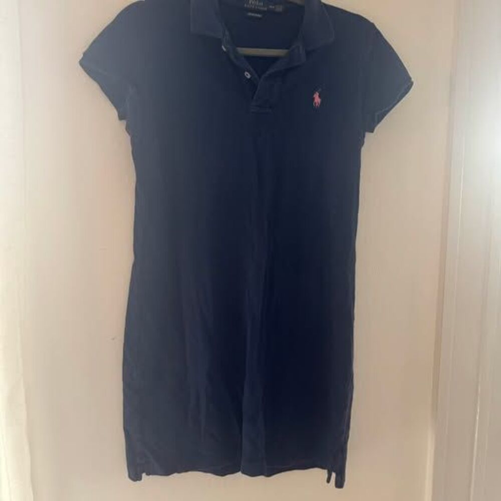 Polo Ralph Lauren The Mesh Mini Polo Dress - Size Medium